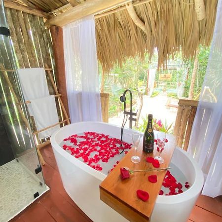 Nuscaa Boutique Tree House & Spa Puerto Morelos Exterior foto