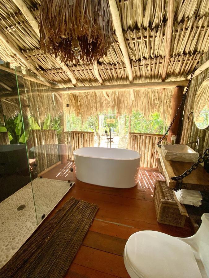 Nuscaa Boutique Tree House & Spa Puerto Morelos Exterior foto