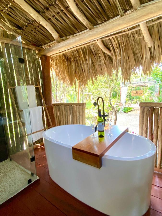 Nuscaa Boutique Tree House & Spa Puerto Morelos Exterior foto