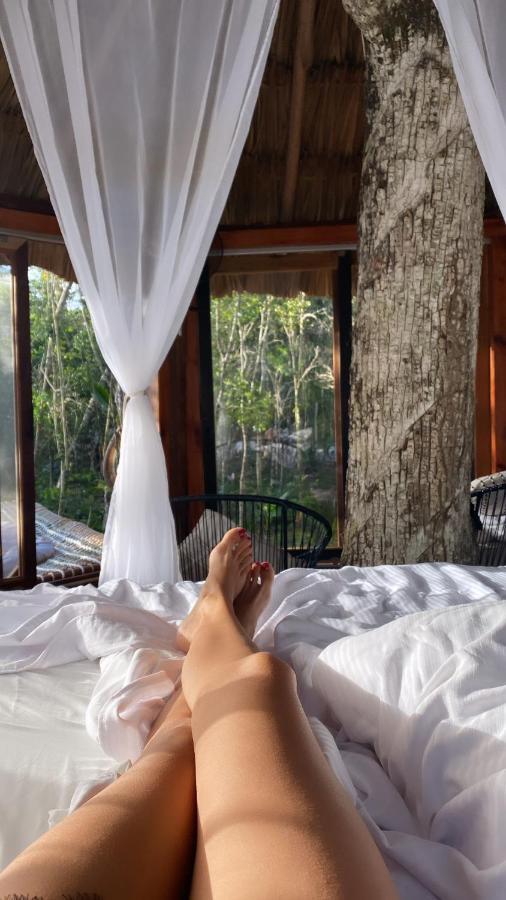 Nuscaa Boutique Tree House & Spa Puerto Morelos Exterior foto